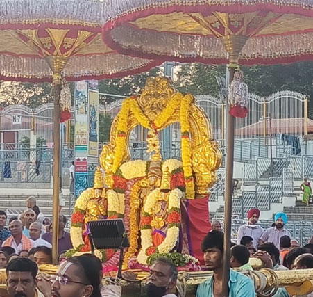 Physically Challenged Tirupati Darshan